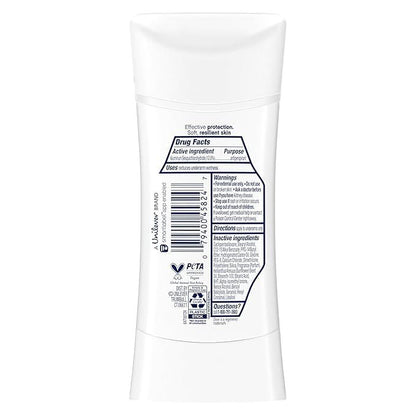 Dove Advanced Care Deodorant Stick Apfel & Weißer Tee mit 72-Stunden-Schweiß- und Geruchsschutz, 2,6 oz (3er-Pack)