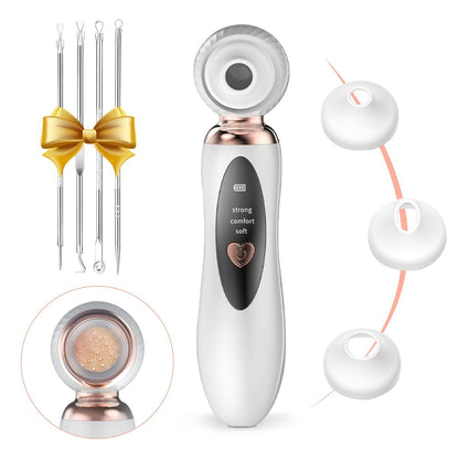 2025 Blackhead Remover Pore Vacuum – Wiederaufladbarer visueller Porenreiniger mit 3 Saugstufen, 3 Sonden & USB – Gesichtsreinigungsgerät für Erwachsene