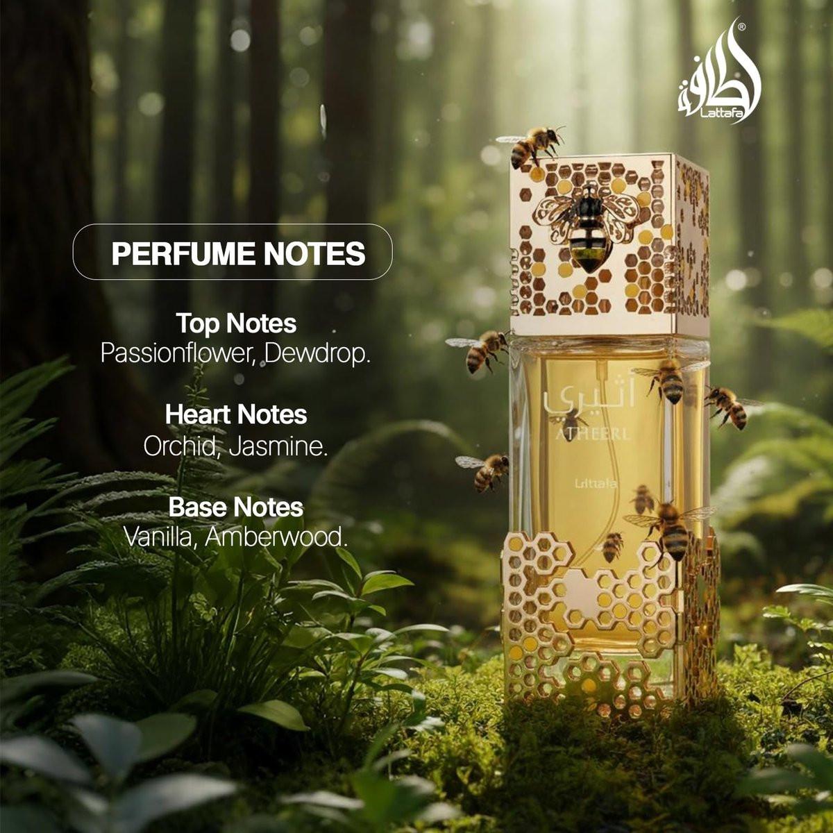 Lattafa Atheeri Unisex Eau de Parfum Spray, 100 ml