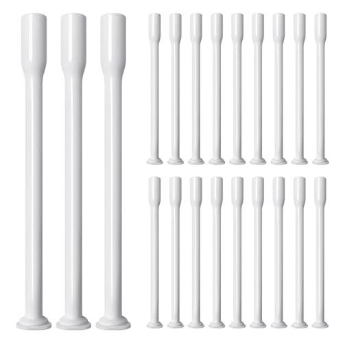 Dizzily 30er-Pack Einweg-Vaginalapplikatoren für Zäpfchen, individuell verpackt, hygienisch – passend für die meisten Zäpfchen, Pillen, Tabletten, Größe 00 Kapseln und Damenpflege-Applikator