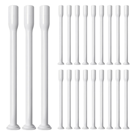 Dizzily 30er-Pack Einweg-Vaginalapplikatoren für Zäpfchen, individuell verpackt, hygienisch – passend für die meisten Zäpfchen, Pillen, Tabletten, Größe 00 Kapseln und Damenpflege-Applikator