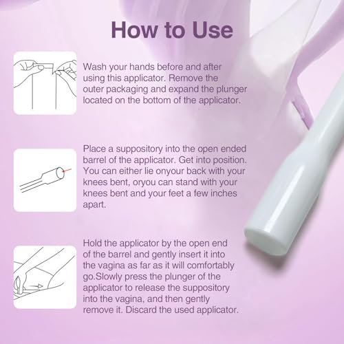 Dizzily 30er-Pack Einweg-Vaginalapplikatoren für Zäpfchen, individuell verpackt, hygienisch – passend für die meisten Zäpfchen, Pillen, Tabletten, Größe 00 Kapseln und Damenpflege-Applikator