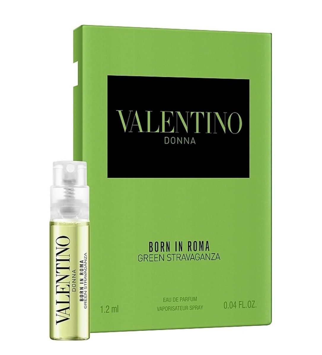 Valentino Donna Born in Roma Green Stravaganza Eau de Parfum Spray, 0,04 fl. oz. (1,2 ml)