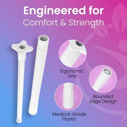 Pelvana Borsäure-Zäpfchen für Frauen - 30 Stück + 7 Applikatoren - 600mg Borsäure-Kapseln gegen vaginalen Geruch