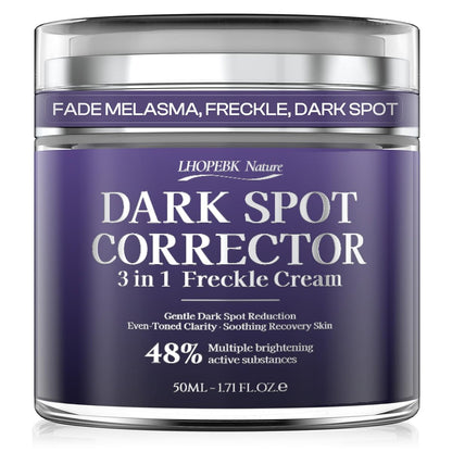 LHOPEBK Nature Dunkle Flecken Entferner für das Gesicht: Altersflecken Entferner zum Verblassen von Unreinheiten - Sonnenflecken Entferner hellt den Hautton auf, 50ml/1,71 fl.oz