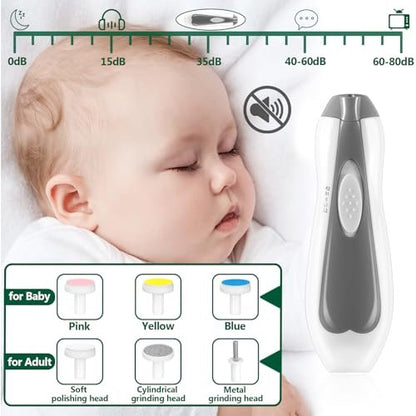 Baby Gesundheits- und Pflegeset für Neugeborene, 31-teiliges Sicherheits-Babypflegeset, Neugeborenen-Pflegeset (Grau-Weiß)
