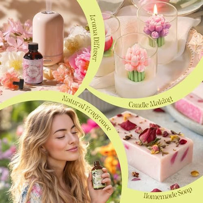 ARVIDSSON Geißblatt (Honeysuckle) Ätherisches Öl 120 ml – 100% rein & natürlich, Aromatherapie Öl für Diffuser, Kerzenherstellung, Raumspray, Geschenk für Frauen