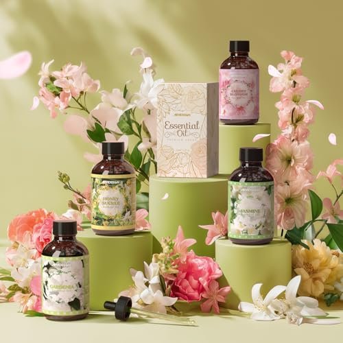 ARVIDSSON Geißblatt (Honeysuckle) Ätherisches Öl 120 ml – 100% rein & natürlich, Aromatherapie Öl für Diffuser, Kerzenherstellung, Raumspray, Geschenk für Frauen
