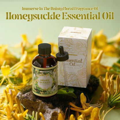 ARVIDSSON Geißblatt (Honeysuckle) Ätherisches Öl 120 ml – 100% rein & natürlich, Aromatherapie Öl für Diffuser, Kerzenherstellung, Raumspray, Geschenk für Frauen