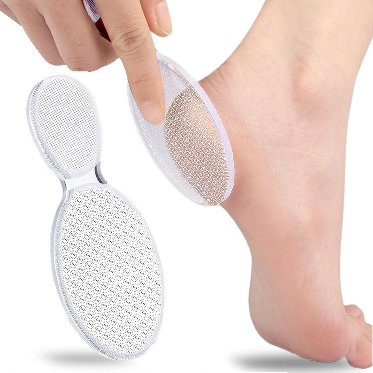 MR LION Nano-Fußfeile – Fußschaber Hornhautentferner, Fußpflege-Werkzeug mit Nano-Schleifpunkten, tragbarer Fußschaber für abgestorbene Haut, rissige Füße, nass und trocken anwendbar