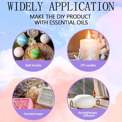 Wtrcsv Ätherische Öle Set – Die Top 15 Düfte für Diffuser, Luftbefeuchter, Hautpflege, Aromatherapie, Massage, Kerzen- und Seifenherstellung – Geschenkset (5 ml)