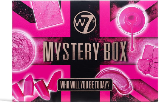 W7 Makeup Set Box – Überraschungs-Geschenkbox mit Make-up & Kosmetik im Wert von 50 €