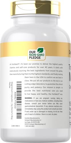 Doctor's Way Triple Magnesium Komplex | 150 Kapseln | Citrat, Glycinat & Malat | Vegetarisch, Non-GMO, Glutenfrei