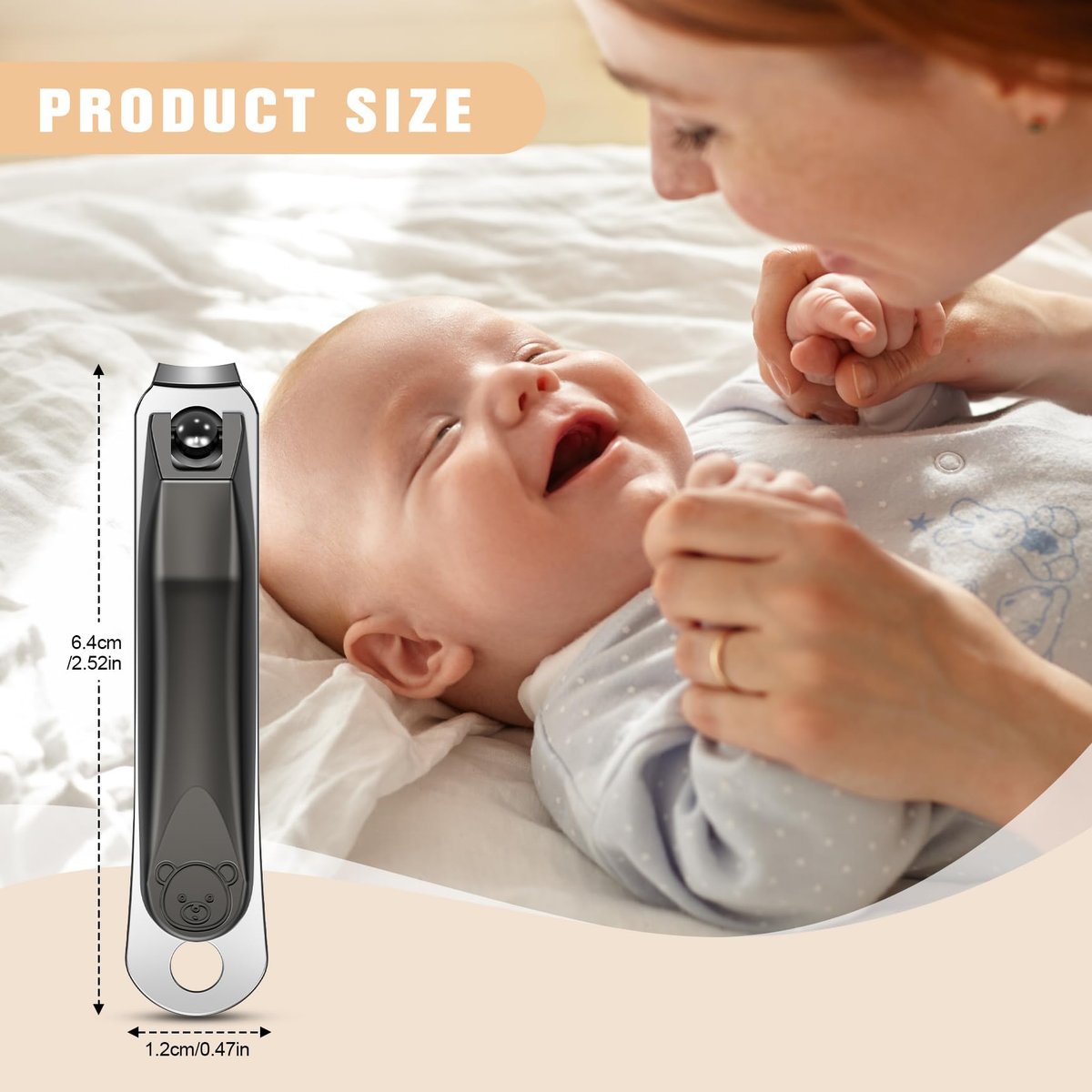 FERYES Baby-Nagelknipser für Kinder – Präziser und sicherer Nageltrimmer für Babys, Kleinkinder und Säuglinge