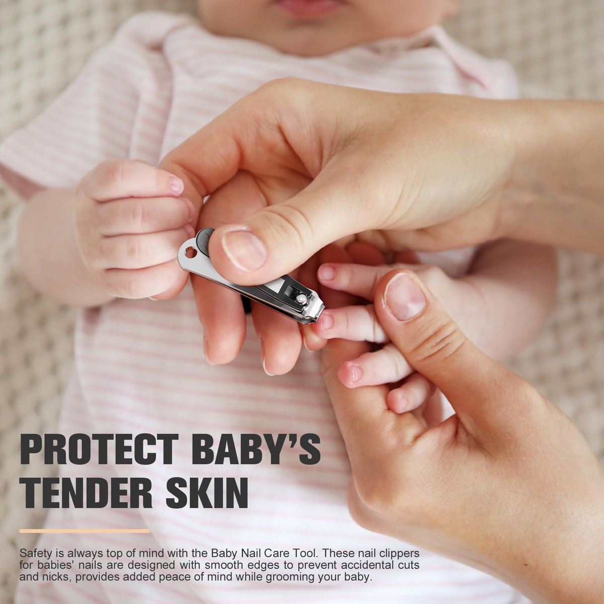 FERYES Baby-Nagelknipser für Kinder – Präziser und sicherer Nageltrimmer für Babys, Kleinkinder und Säuglinge