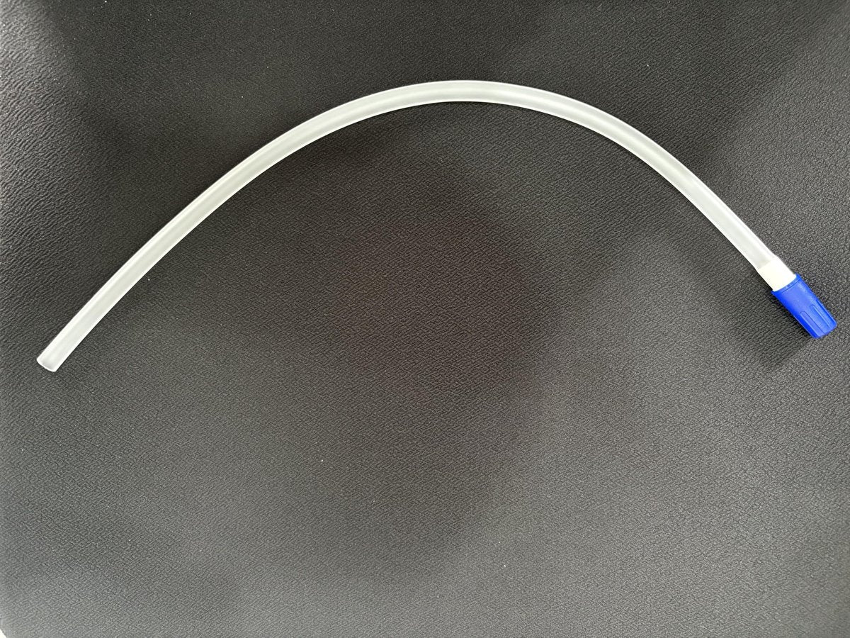 5er-Pack 45 cm Beinbeutel-Verlängerungsschlauch – Steril, Latexfrei, Medizinisches Silikon – Katheterzubehör