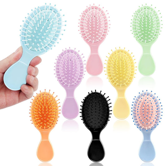 HOFASON 8er Set Mini Nasshaarbürsten – Ostergeschenke für Frauen, Teenager, Mädchen – Kleine Geschenke für Damen – Junggesellinnenabschieds-Geschenke – Valentinstagsgeschenke