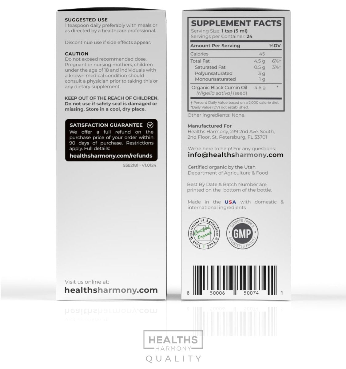 Schwarzkümmelöl - 60 Weichkapseln (Non-GMO & vegan) Premium kaltgepresstes Nigella Sativa mit Vitamin E - 500 mg pro Kapsel, 1000 mg pro 2 Kapseln