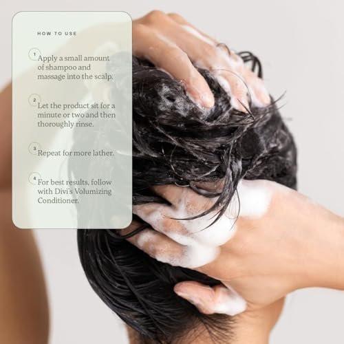 Divi Healthy Hair Goals Mini Kit – Scalp Serum, Volumizing Shampoo & Conditioner für dünner werdendes Haar (Reisegröße)