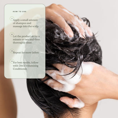Divi Healthy Hair Goals Mini Kit – Scalp Serum, Volumizing Shampoo & Conditioner für dünner werdendes Haar (Reisegröße)