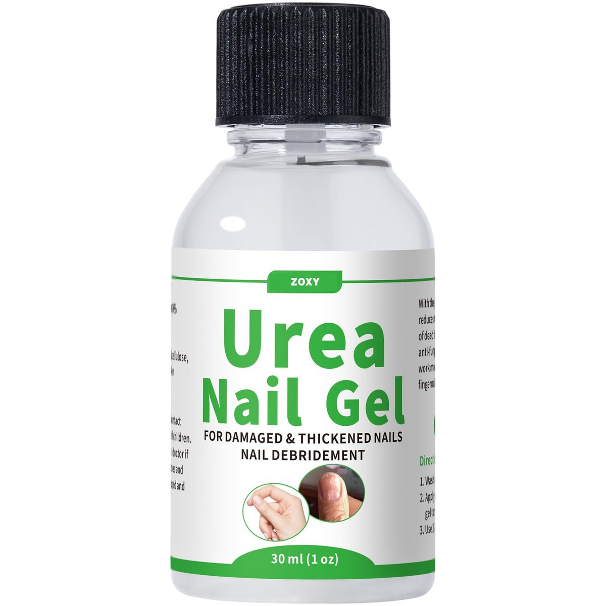ZOXY Urea Nail Gel 40% – Pflege für verdickte Nägel, Hornhaut und verfärbte Nägel, 30 ml