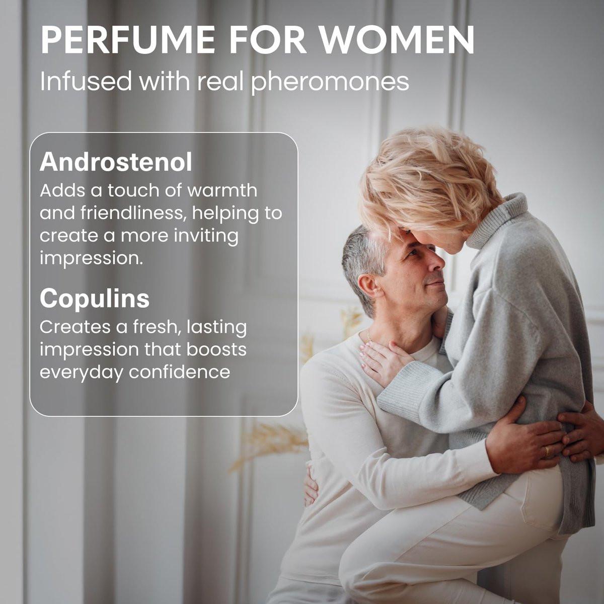 GODA Pheromone Parfüm für Frauen – Das Original – Langanhaltender Damenduft mit Jasmin und Rose, Vegan & Tierversuchsfrei – 15ml/0,50 fl. oz