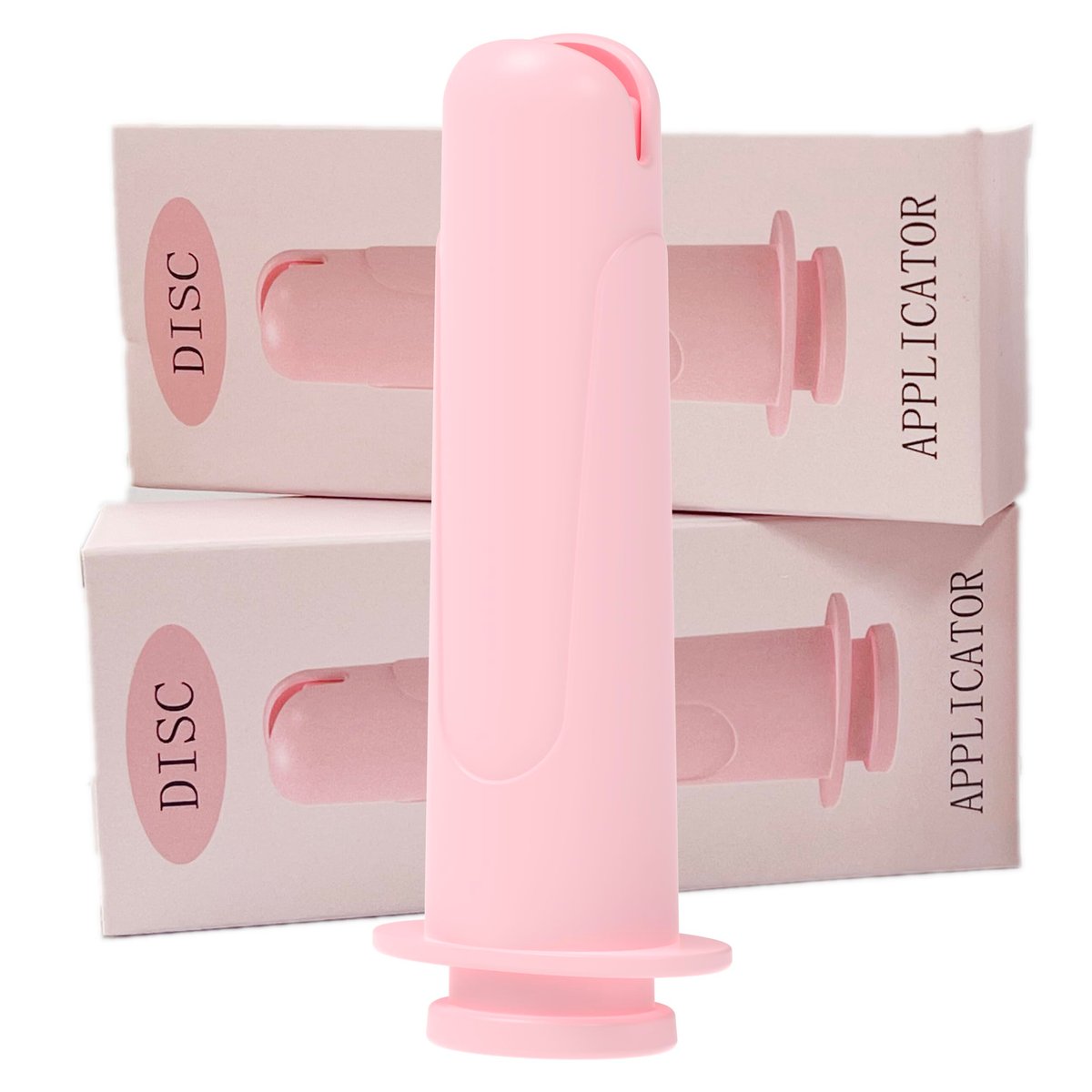 DISC Applikator für Menstruationsscheiben – Ergonomisches Einsetzhilfsmittel, hygienisch, wiederverwendbar