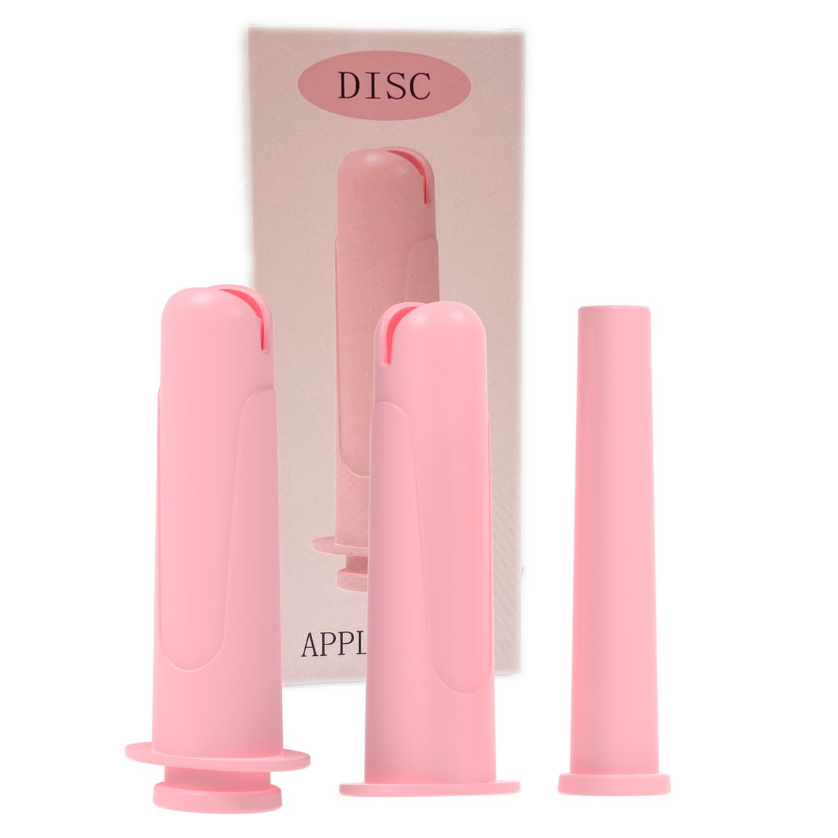 DISC Applikator für Menstruationsscheiben – Ergonomisches Einsetzhilfsmittel, hygienisch, wiederverwendbar