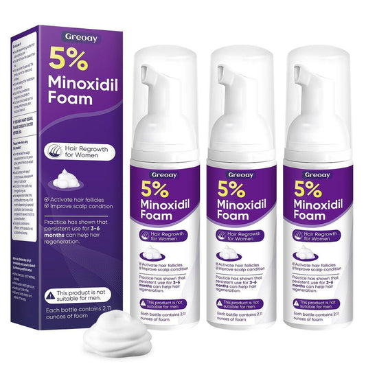 5% Minoxidil Schaum für Frauen – Haarwachstum Behandlung