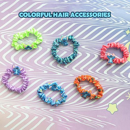 Stitch 6-teiliges Haargummiset – Haaraccessoires für Mädchen, Schulbelohnungen, Partygeschenke, Strumpffüller, Geburtstagsgeschenk, Spa-Tage, Makeover, ab 3 Jahren, von Townley Girl