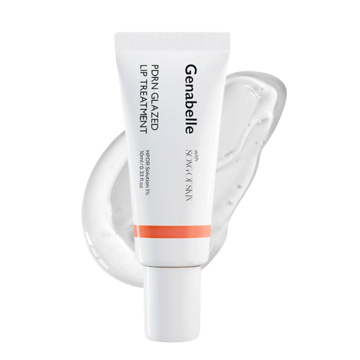 Genabelle PDRN Glazed Lip Treatment – Feuchtigkeitsspendender & aufpolsternder Lippenbalsam mit PDRN & Peptiden für weiche, glänzende Lippen – Intensive Lippenpflege & Feuchtigkeitssiegel, Glass Skin, Koreanische Hautpflege – 0,33 fl oz
