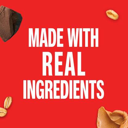 KIND Healthy Grains Energie-Riegel Vielfaltspaket, Glutenfrei, Gesunde Snacks, Dunkle Schokolade Stückchen, Erdnussbutter Dunkle Schokolade, Gemischte Beeren, 18-21g Vollkorn, 30er Pack