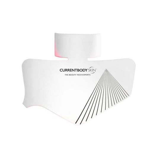 CurrentBody Skin LED Neck & Décolletage Maske: Serie 2 | Fortschrittliche Anti-Aging für Hals und Dekolleté mit Rot- und Nahinfrarot-Lichttherapie