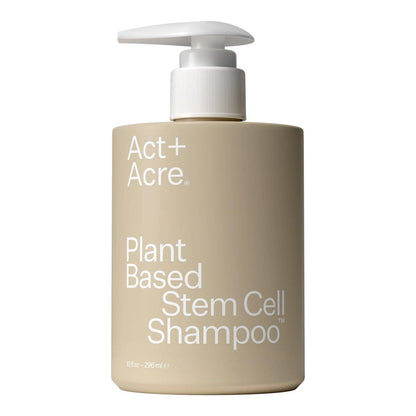 Act+Acre Stammzellen-Shampoo | Fördert Dichte, hydratisiert die Kopfhaut, entfernt Rückstände | Für volleres, dicheres Haar | Schweizer Apfelstammzellen, Koffein, Hyaluronsäure | Vegan, Cold Processed® | 295 ml