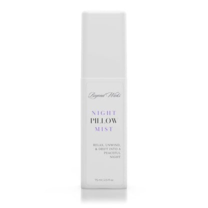 Kissenspray – Lavendel Kamille Schlafspray mit ätherischen Ölen – Entspannender Aromatherapie-Nebel für Kissen, Bettwäsche und Textilien – Nachtkissennebel – 75 ml (2,5 fl oz) von Beyond Wicks