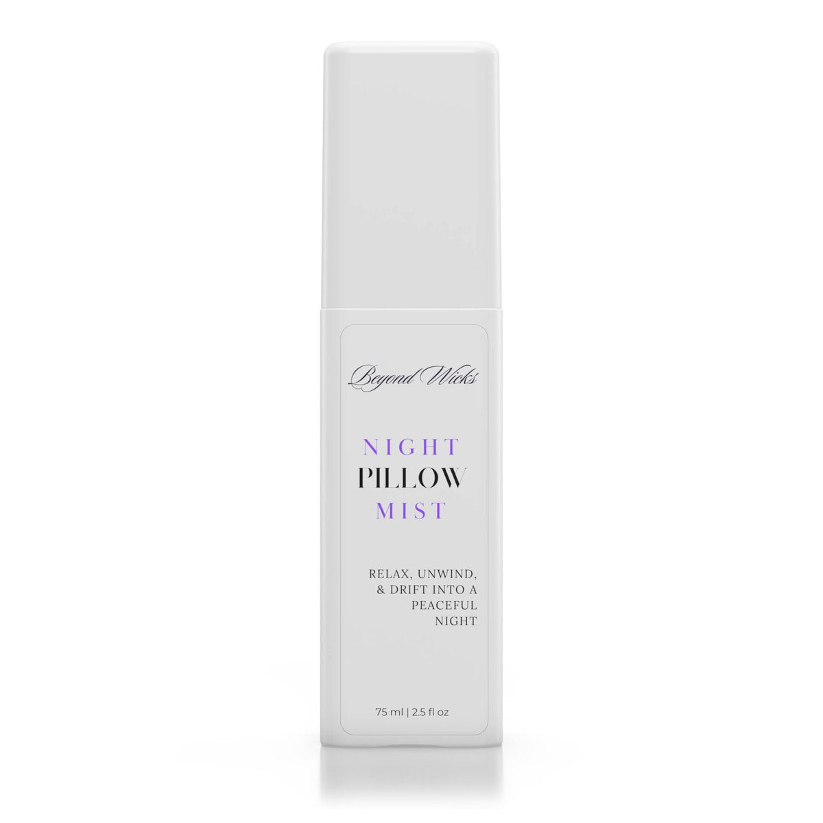 Kissenspray – Lavendel Kamille Schlafspray mit ätherischen Ölen – Entspannender Aromatherapie-Nebel für Kissen, Bettwäsche und Textilien – Nachtkissennebel – 75 ml (2,5 fl oz) von Beyond Wicks
