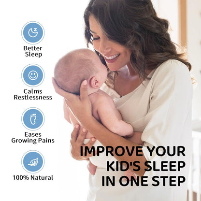 2026 Magnesium Lotion für Kinder - Bio Lotion für Babys - Beruhigende Linderung & Entspannung - Topische Magnesiumcreme beruhigt Kinder beim Zubettgehen & in der Nacht - Ohne Melatonin (118 ml)