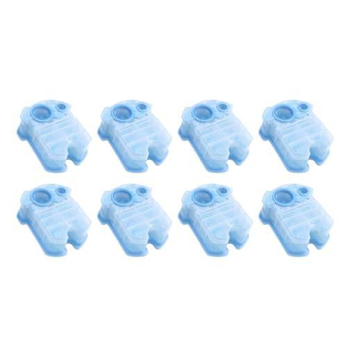 Clean & Renew Nachfüllkartuschen CCR Kompatibel mit Braun Rasierer Reiniger Lösung für Clean&Charge Reinigungssystem (8er-Pack)