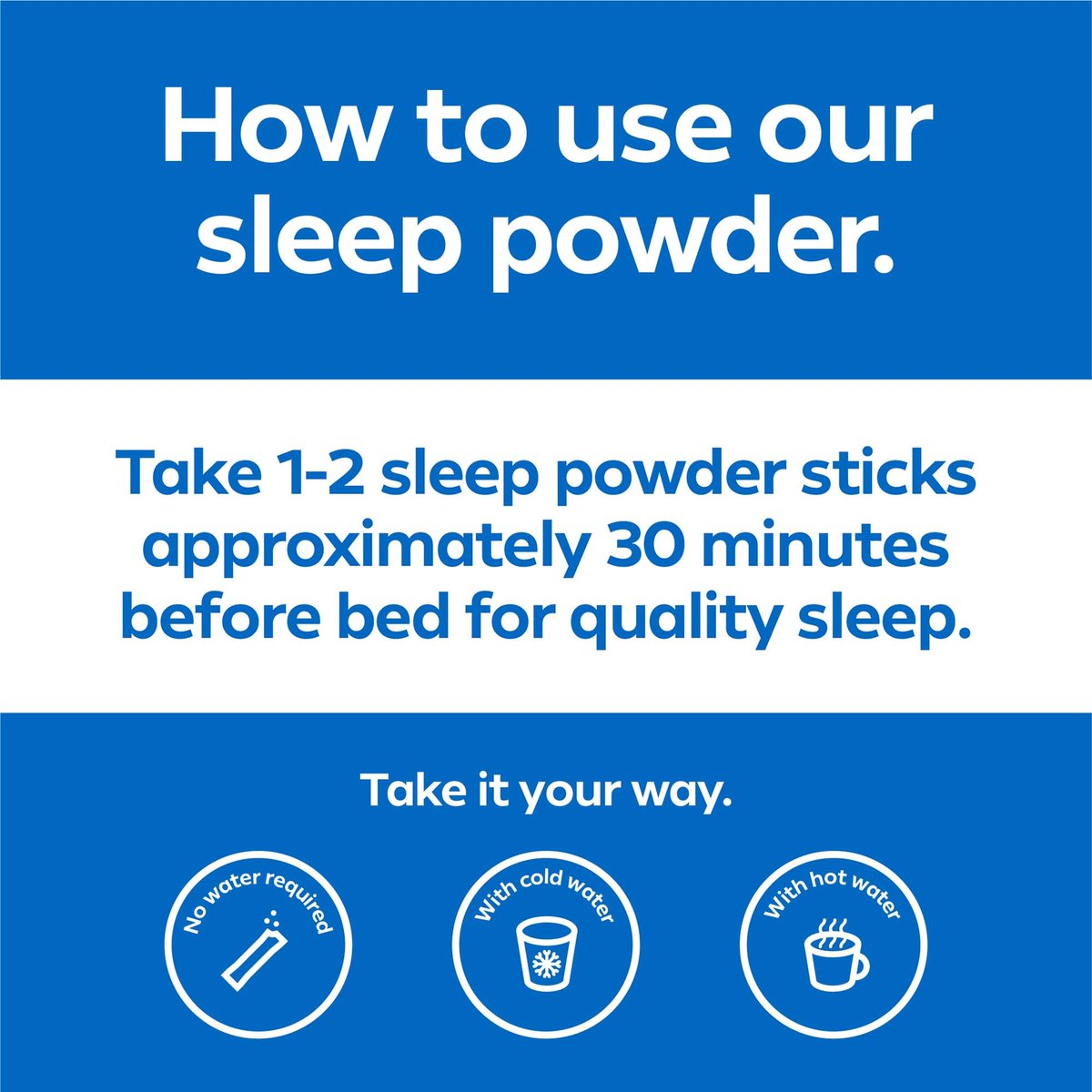 Dream Water Sleep Pulver – Zuckerfrei, Glutenfrei, Natürliche Aromen; Mischung aus 3 Inhaltsstoffen, GABA, 5mg Melatonin, 5-HTP; Snoozeberry-Geschmack, 10er-Pack