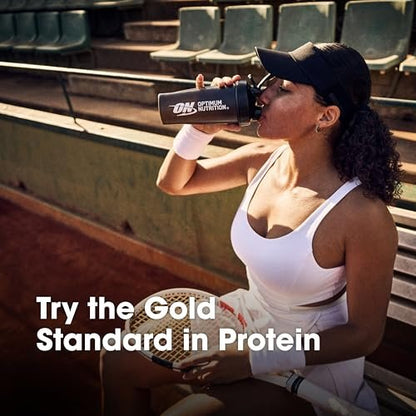 Optimum Nutrition Gold Standard 100% Whey Proteinpulver, Doppelt reichhaltige Schokolade, 0,68 Pfund (1er-Pack)