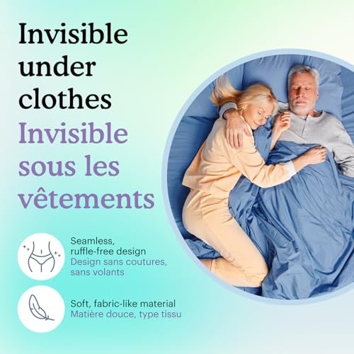 Because Overnight Booster Pads – Zusätzliche Saugfähigkeit für alle Inkontinenzslips, 22 Stück