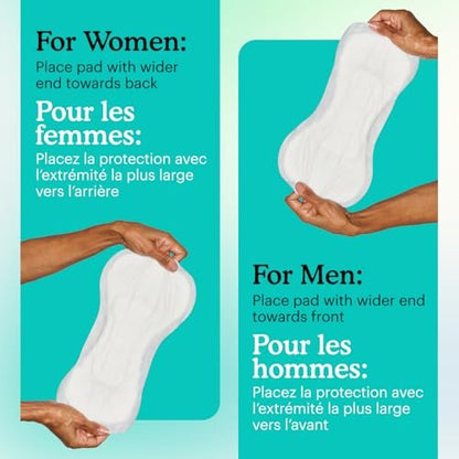 Because Overnight Booster Pads – Zusätzliche Saugfähigkeit für alle Inkontinenzslips, 22 Stück