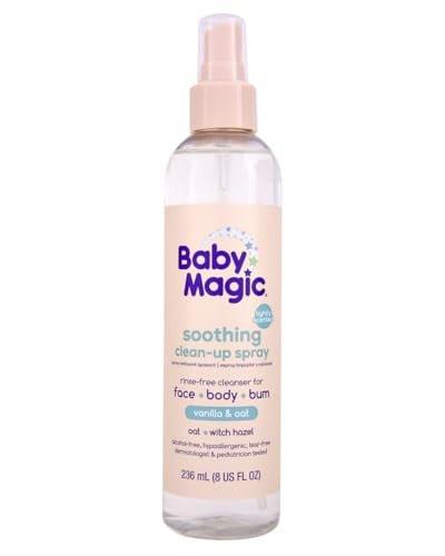 Baby Magic Beruhigender Reinigungsspray, Vanille & Hafer, Hypoallergen, 237 ml