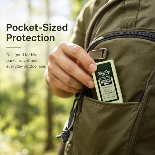 WestKey Labs Mückenstift – 3er-Pack (je 14 g) – DEET-freier, pflanzlicher Insektenschutz für Kinder & Erwachsene – Natürlicher Schutz, Reisefreundlich, Sicher für den Außenbereich