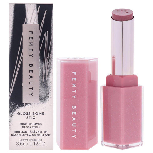 Gloss Bomb Stix Shimmer 02 Fussy von Fenty Beauty – Getönter Lippenstift mit Glanz, 0,12 oz