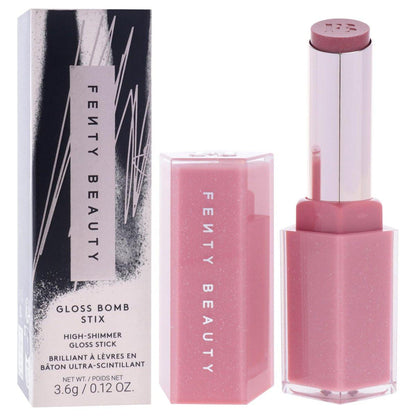 Gloss Bomb Stix Shimmer 02 Fussy von Fenty Beauty – Getönter Lippenstift mit Glanz, 0,12 oz