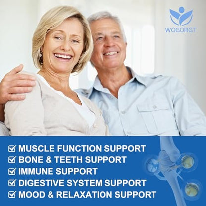 Calcium Citrat 1200mg mit Vitamin D3 für Frauen und Männer - Calcium Magnesium Zink D3 Supplement für Knochen, Zähne, Immunsystem - Vegan-freundlich - 120 Tabletten