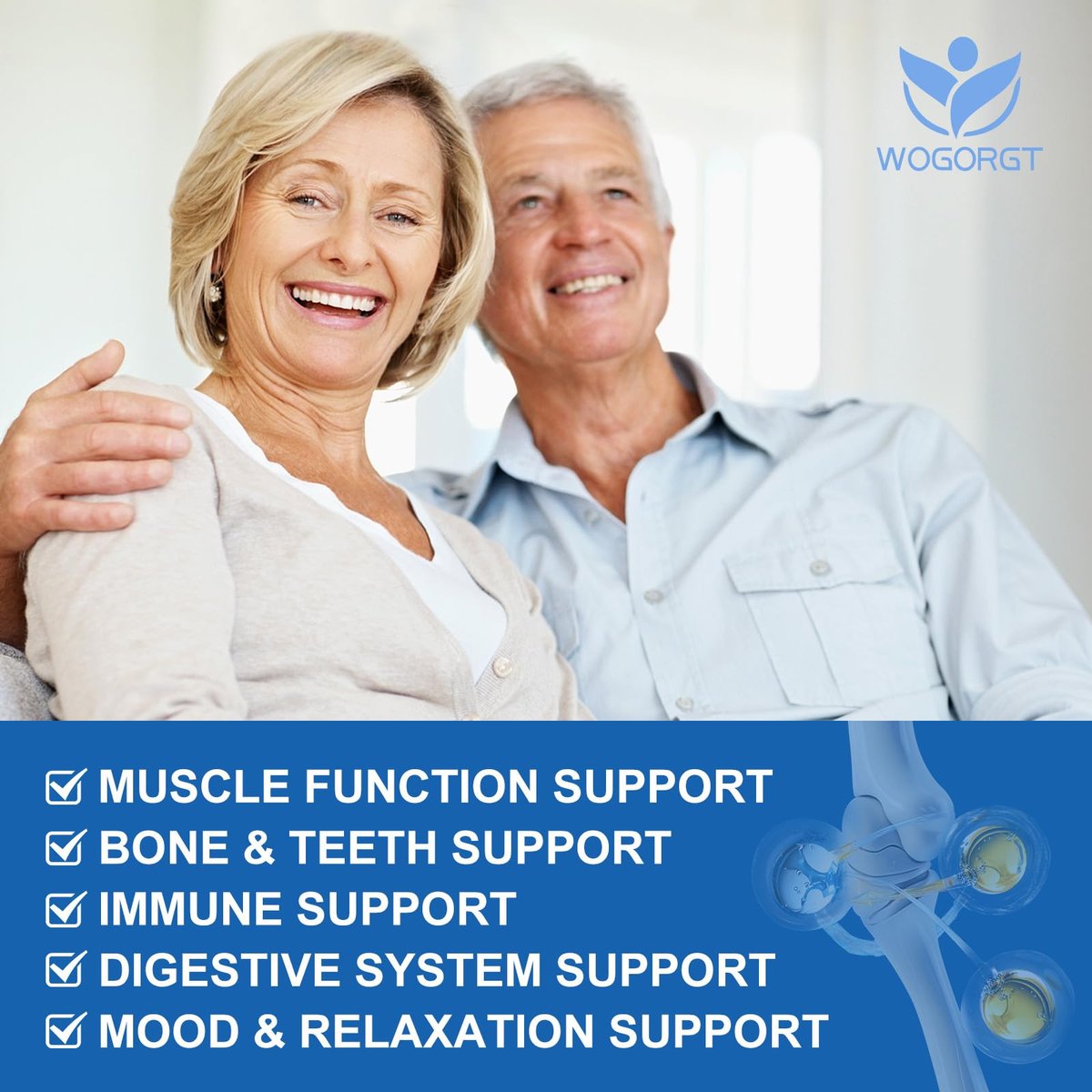 Calcium Citrat 1200mg mit Vitamin D3 für Frauen und Männer - Calcium Magnesium Zink D3 Supplement für Knochen, Zähne, Immunsystem - Vegan-freundlich - 120 Tabletten