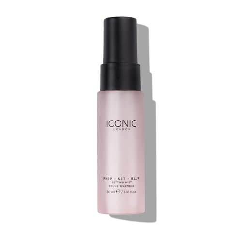 ICONIC LONDON Prep Set Blur Setting Spray | Makeup Fixing Spray mit Matt-Effekt, 30 ml
