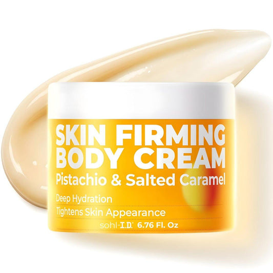 sohl-I.D. Skin Firming Body Cream – Straffende Körpercreme mit Brasilien-Nussöl, Kokosöl und Guaraná-Extrakt, feuchtigkeitsspendend, vegan - 200 ml